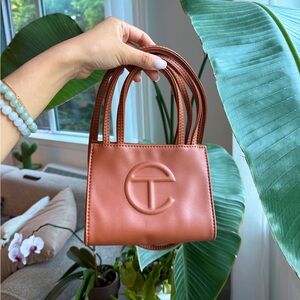 Telfar Brown Mini Bag